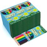 YEGEER 528 Count Colored Pencils Bulk, 12 Assorted Colors, 44 Packs Pre-sharpened Coloring Pencils Set for Kids and Adult, Teachers Essential Classroom Prizes, Back to School Supplies (528)