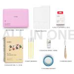 HIMI Deluxe 24 Colors Jelly Gouache Paint Gift Set – Complete Art Kit with Pad, Spray, Palette, Brushes, Painting Knife, Foldable Bucket & Refills for Beginners, Students & Artists