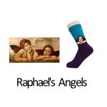 SoxEra Famous Paintings Printed Whimsical Socks - Casual Crew - LIKE FINE ART, WEAR FINE ART - 5 Pairs (Plastic Ziplock Package)