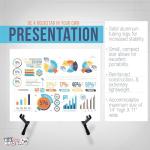 U.S. Art Supply 13.5" Black Metal Tabletop Easel Stand (6 Pack) - Foldable Tripod Table Top Easel Stand for Sign, Art, Poster Board, Canvas & Photos - Display Table Easels with Non-Skid Feet