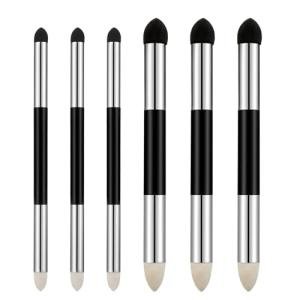6 Pcs Oil Pastel Tools Blending Sticks, Dual Tip Reusable Sketch Rubbing Sponge Brush for Artist Professional Sketch Drawing for Students Beginners Lightening and Highlight