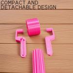 2025 New Diamond Art Roller - Essential DIY Craft Tool for Rhinestone Embroidery, Easy-Grip Hand Roller, Detachable Diamond Painting Tools and Accessories,2 Pieces