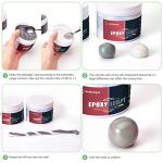 Smalltongue AB Epoxy Sculpt Clay, 2 Part Modeling Compound (A & B) 2 Pound, Epoxy Sculpture Modeling Paste Clay, for Modeling, Repair, Fill Up Retrofit and Sculpture, White