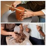 10-Piece Double Ended Clay Sculpting Tools Ceramic Wooden Clay Modeling Sculpture Tools Polymer Modeling Clay Tools Pottery Cutting Tool Kit Supplies for Cutting, Soap Carving and Smoothing