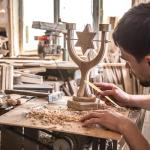 10-Piece Double Ended Clay Sculpting Tools Ceramic Wooden Clay Modeling Sculpture Tools Polymer Modeling Clay Tools Pottery Cutting Tool Kit Supplies for Cutting, Soap Carving and Smoothing