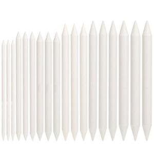 18 PCS Blending Stumps Set，Ymapinc Oil Pastels Blenders & Shading Tools 6 Sizes for Charcoal Drawing Sketching Special Tortillions Blending Tools Art Supplies