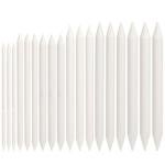 18 PCS Blending Stumps Set，Ymapinc Oil Pastels Blenders & Shading Tools 6 Sizes for Charcoal Drawing Sketching Special Tortillions Blending Tools Art Supplies