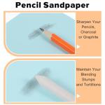 18 PCS Blending Stumps Set，Ymapinc Oil Pastels Blenders & Shading Tools 6 Sizes for Charcoal Drawing Sketching Special Tortillions Blending Tools Art Supplies