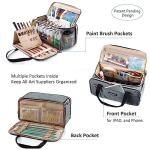 Acrylic Paint Storage, Paint Organizer and Storage, Art Supply Organizer, Art Tote Bags, Craft Paint Storage, Paint Brush Holder, Paint Tube Storage for Apple Barrel Acrylic Painting, Palette Board