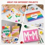 Simetufy 12 Pack 9 x 12 inch Canvas Boards for Painting Canvas Panels- Gesso Primed Acid-Free 100% Cotton for Acrylics Oil Watercolor Tempera Paints