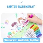 DLUCKY 208 PCS Art Supplies, Drawing Art Kit for Adults Art Set with Double Sided Trifold Easel, Oil Pastels, Crayons, Colored Pencils, Watercolor Pens Gift for Girls Boys Artist,Blue