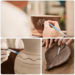 15 Pcs Silicone Sculpting Tools, Silicone Clay Sculpting Tools, Pottery Tools, Modeling Dotting Tools, Clay Shaping Modeling Wipe Out Tools, Embossing Tool for DIY Handicraft