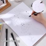 TWOHANDS Drawing Micro Art Pens Colors 01, Fineliner Ink Pens,Set of 12 Technical Drawing pen 0.25mm,Pigment Pen,Fine Point,colord,Waterproof,NO-bleed for Art Watercolor,Sketching,Anime,Manga, 21281