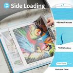 ARTDOT A3 Storage Book for Diamond Art Kits, Portfolio Folder for Diamond Painting Accessories with 30 Pocket Slevees Protectors (16.9x12.4inches)