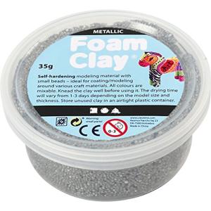 Foam Clay - Foam Clay - Metallic Zilver 35gr.