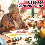 ESRICH 5x7 Small Canvases for Painting, 60 Pack Mini Canvas Boards for Painting Canvas Primed Acid Free Mini Blank Canvas Panels for Oil Paint,Watercolor,Acrylic Paint,Gouache&Tempera.