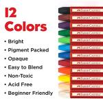 Faber-Castell - Oil Pastels School Pack - Premium Art Supplies For Kids (24 Each of 12 Colors) (288 Count)