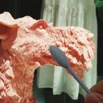 9-Piece Clay Texture Tool Kit with Rollers and Sculpting Tools for DIY Pottery and Modeling Clay Art