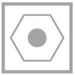 STABILO Graphite Pencil Othello ARTY - Pack of 6 - Assorted Grades - 2B, B, HB, F, H, 2H