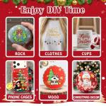 Betem 60 Colors Dual Tip Acrylic Paint Pens Markers, Premium Acrylic Paint Pens Stocking Stuffers for Rock Painting, Wood, Canvas, Glass, Ceramic Surfaces, Christmas Gifts for Teens DIY Art Supplies