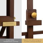 MEEDEN PRO Large Tabletop Painting Easel - Assembly-Free Desktop Art Easel for Canvas Up to 27.5" - H Frame Adjustable Beech Wood Stand Easel for Painting