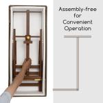 MEEDEN PRO Large Tabletop Painting Easel - Assembly-Free Desktop Art Easel for Canvas Up to 27.5" - H Frame Adjustable Beech Wood Stand Easel for Painting