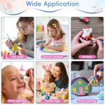 Small Paint Brush, 80 Pcs Flat & Round Acrylic Paint Brushes Bulk for Touch Up Watercolor Oil Canvas Face Painting, Paint Brushes for Kids Classroom Students and Paint Parties