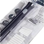 ARTME Electric Eraser/Automatic Rubber - 22pcs Refills Included (0.1 inch and 0.2 inch) - Sketch, Architects, Engineers & Students