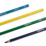 Amazon Basics Colored Pencils for Coloring and Drawing, Premium, Soft Core, Back to School Supplies, 72 Count (Pack of 1), Multicolor
