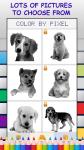 Cute Dogs Color by Number - FREE Pixel Art Game - Coloring Book Pages - Happy, Creative & Relaxing - Paint & Crayon Palette - Zoom in & Tap to Color - Share Creations with Friends!