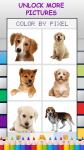 Cute Dogs Color by Number - FREE Pixel Art Game - Coloring Book Pages - Happy, Creative & Relaxing - Paint & Crayon Palette - Zoom in & Tap to Color - Share Creations with Friends!