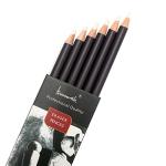 Brusarth Eraser Pencils Set - Professional 3pc Erasing Small Details or Add Highlights for Sketching, Colored Pencils, Charcoal Drawings. Fine Detail Eraser for Beginners & Artists