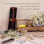 52 Clay Pottery Tool, Ceramic Sculpting Tools with Brushes, DIY Clay Tools Set for Carving, Craft, Dotting, Drawing, Shaping, Molding