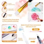 Joyooss Watercolor Paint Set 50 Colors, Art Supplies Watercolors Paint Kit for Adults, Portable Travel Water Colors with Paint Brushes, Drawing Supplies for Teens Artists Beginners and Professionals