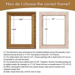 FOLKOR DIY Wood Frame for 24x36 Canvas Paintings, 2.4" Wide Antique Ornate Canvas Frames for Oil Painting Art Prints, 24x36 Gold Frame for Home Living Room Wall Decor (No Backboard & Glass Cover)