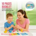 Air Dry Clay for Kids & Adults - Magic Modeling Clay Kit: 50 Vibrant Colors, 100 Googly Eyes, Soft & Safe Material - Creative Fun Arts and Crafts Set