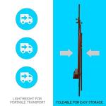 MEEDEN Walnut Large Painters Easel Adjustable Solid Beech Wood Artist Easel, Studio Easel for Adults with Brush Holder, Holds Canvas up to 48"