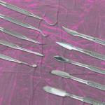 SE 12-Piece Stainless Steel Wax Carvers Set, Wax & Clay Sculpting Tools, Double Ended Carving Kit for Modeling, Sculpting and Shaping, Silver - DD312