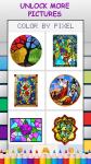 Stained Glass Windows Color by Number - Free Pixel Art Game - Coloring Book Pages - Happy, Creative & Relaxing - Paint & Crayon Palette - Zoom in & Tap to Color - Share Creations with Friends!