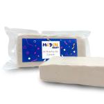 MODOH Plasticine Oil Based Modeling Clay, Non Hardening Reusable Clay, Non Toxic No Bake Professional Oil Base Sulfur Free Sculpting Clay (White)