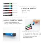 Small Dry Erase White Board – TANKEE Magnetic Desktop Foldable Whiteboard Portable Mini Easel Double Sided on Table Top with Holder for Drawing, Teacher Instruction, Memo Board