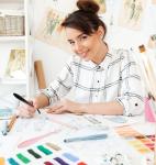 4Pcs Blending Sticks for Drawing, Paper Blending Stumps for Drawing with 40 Replacement Sponge Heads, Sketch Tools for Highlighting Shadowing Correcting