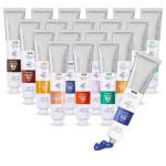 Paul Rubens Oil Paint, 18 Bright Oil Colors Art Supplies with High Saturation, 50ml Large Capacity Tubes, Faster Drying Time with Creamy Texture and Consistency for Artists, Students, Beginners