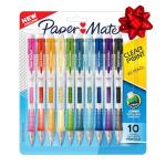 Paper Mate Clearpoint Mechanical Pencils 0.7mm, HB #2 Pencil Lead, 2 Pencils, School Supplies, Teacher Supplies, Drawing Pencils, Sketching Pencils, Assorted Barrel Colors, 10 Count