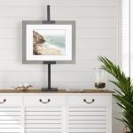 Americanflat Adjustable Tabletop Easel Stand for Picture Frames up to 28" - Ideal Picture Frame Stand to Display Art, Signs, or Photos - Use Easel Stands for Home or Events - Black