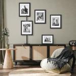 Americanflat Adjustable Tabletop Easel Stand for Picture Frames up to 28" - Ideal Picture Frame Stand to Display Art, Signs, or Photos - Use Easel Stands for Home or Events - Black