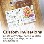Strathmore Watercolor Postcard Pad, 4x6 inches, 15 Pack - Custom Greeting Cards for Weddings, Events, Birthdays