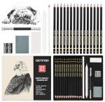 Drawing Sketching Pencil Set 21 Pack Art Pencil Kit with Graphite Pencils (14B-5H), Charcoal Pencil, Ideal for Shading, Blending, Drawing Set for Beginners & Pro Artists