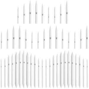 FEBSNOW 48 Pcs Blending Stump and Tortillions, Paper Art Blenders, Art Pencils, Drawing Pencils for Artists Student Sketch Drawing Tools, Drawing Supplies