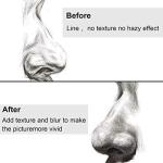 FEBSNOW 48 Pcs Blending Stump and Tortillions, Paper Art Blenders, Art Pencils, Drawing Pencils for Artists Student Sketch Drawing Tools, Drawing Supplies